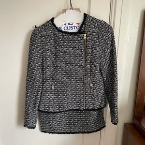 J. crew tweed suit set